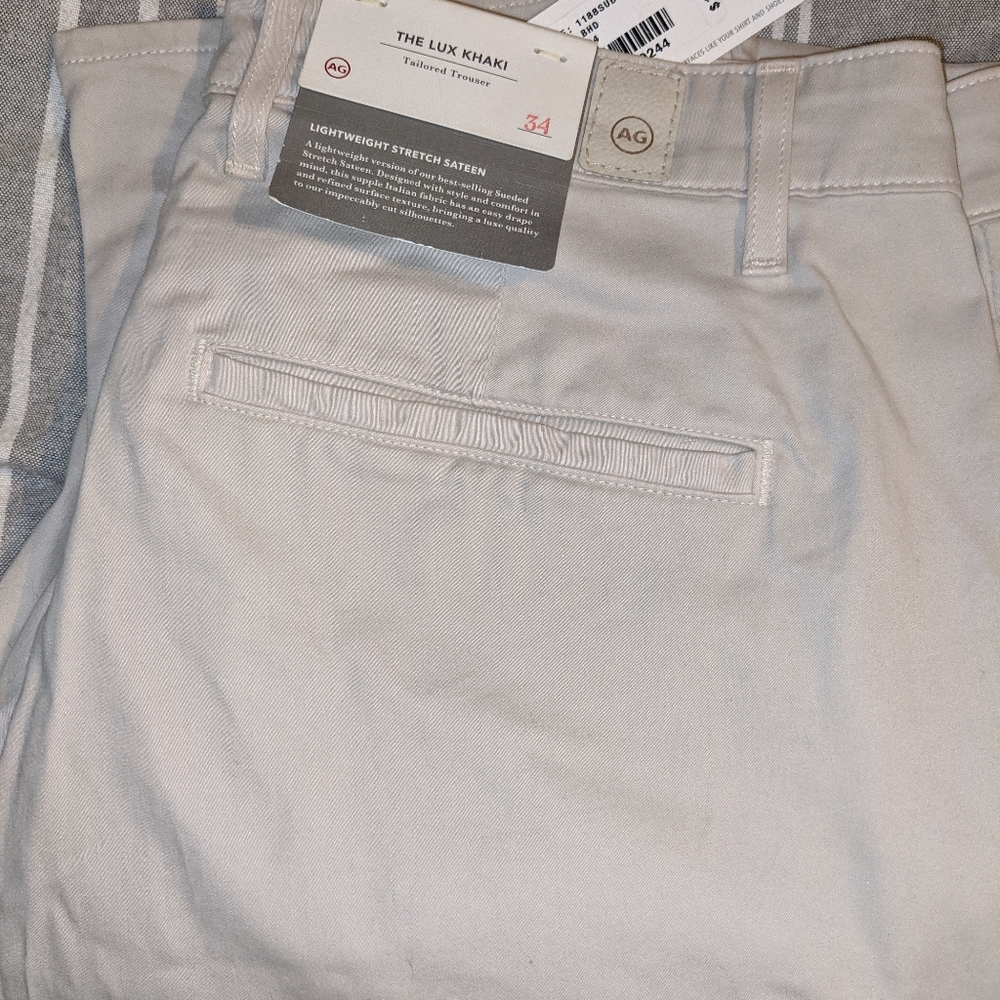 Adriano Goldschmied 34/34 lux khaki trousers